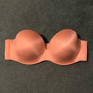Strapless bra